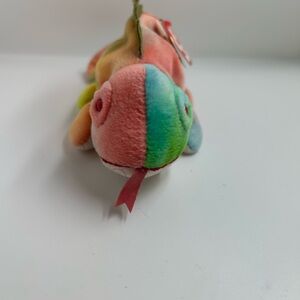 Colorful Plush Chameleon Toy